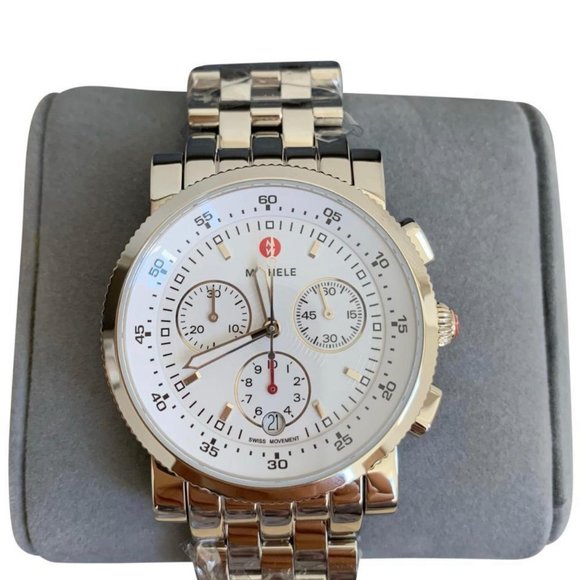 NWT MICHELE SPORT SAIL WATCH MWW01C000021